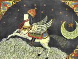 মিরাজের রাতে নবী(ﷺ) কি আসলেই ডানাওয়ালা ঘোড়ায় করে আসমানে গিয়েছেন?